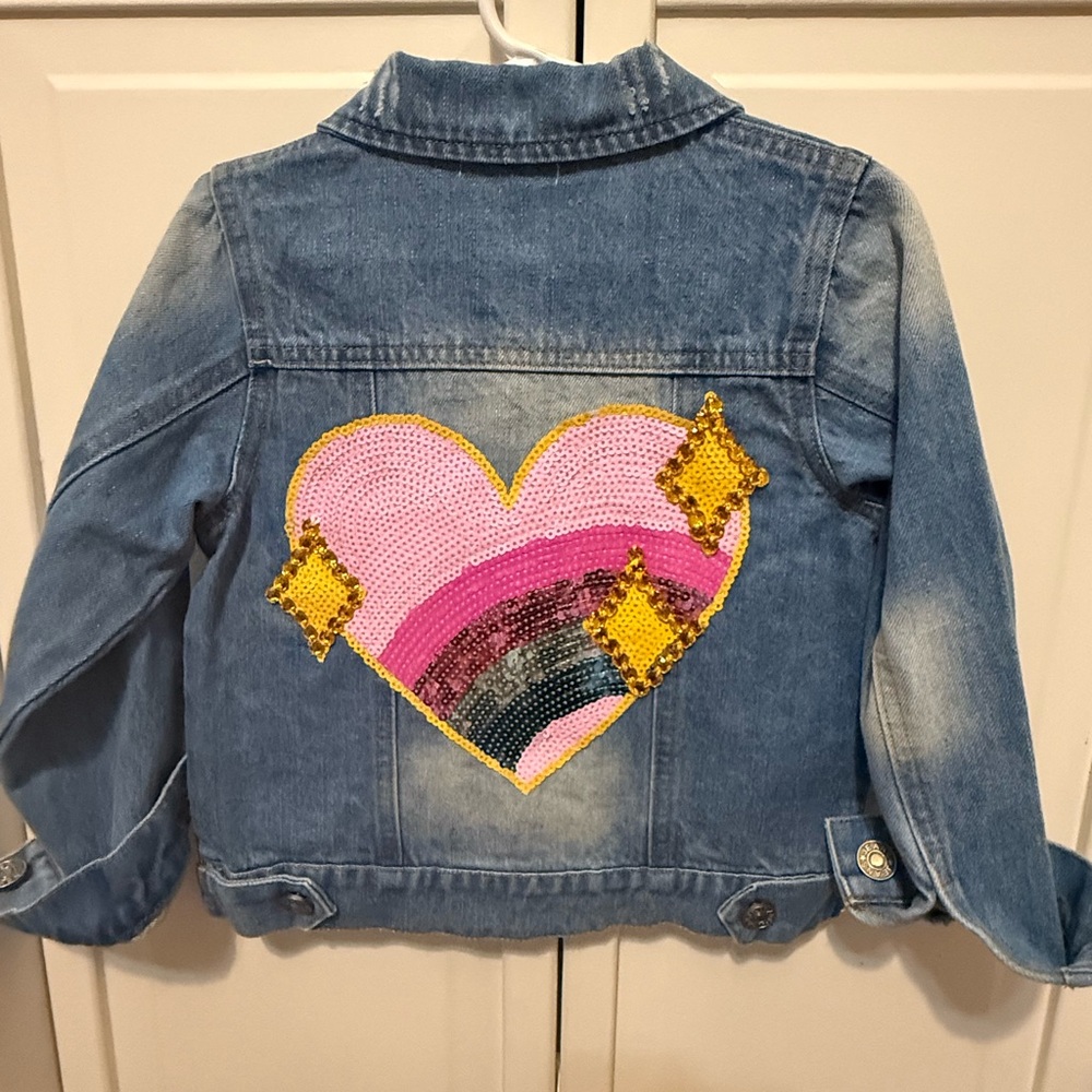 Lola and the Boys Brand Kids Denim Jacket